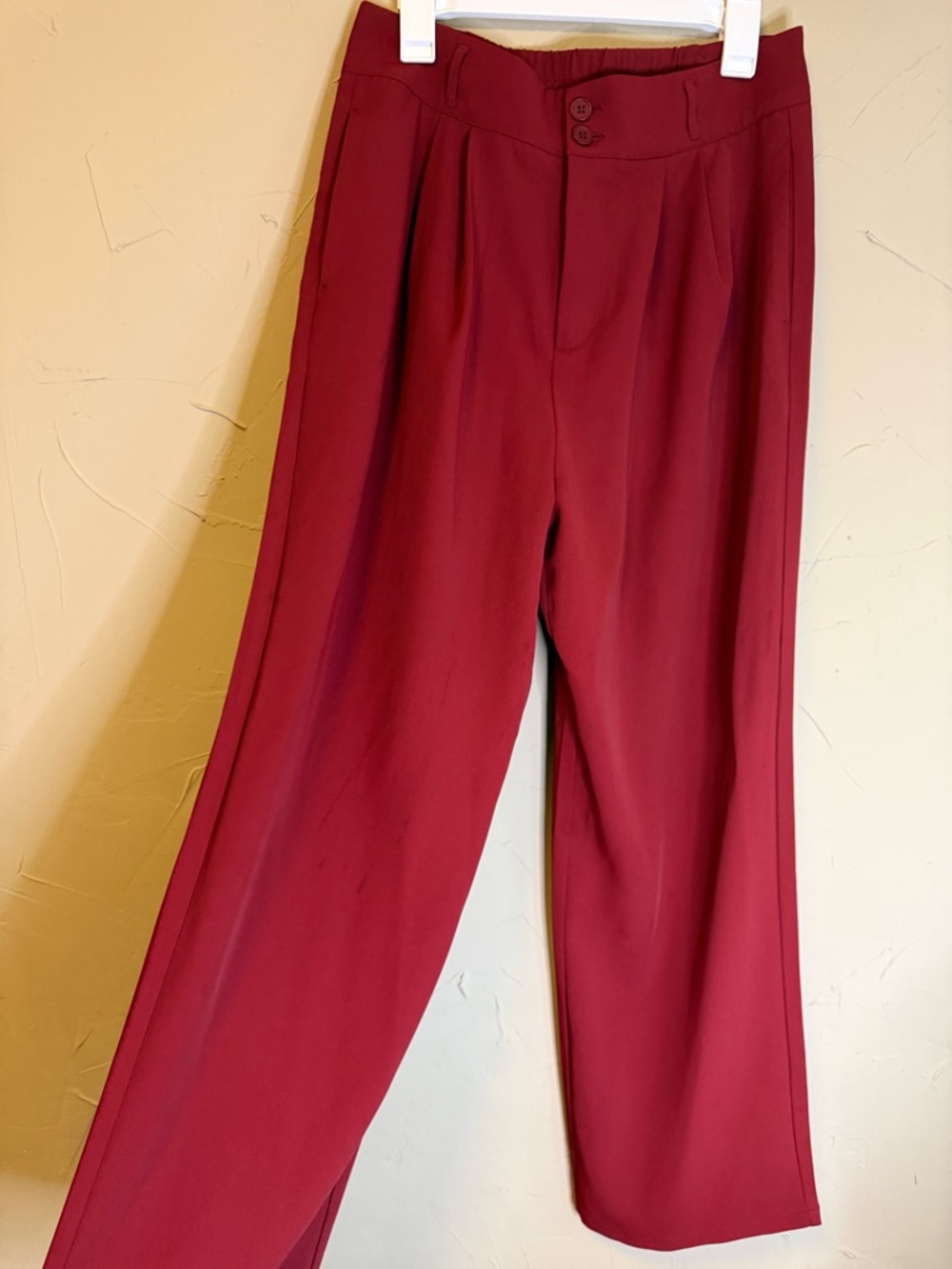 Halara Flex™ High Waisted Zipper Pocket Shirred Straight Leg Work Pants Large R